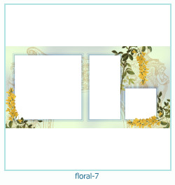 Floral Collages Frames 7