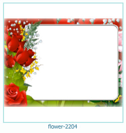flower photo frame 2204