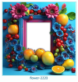 flower photo frame 2220