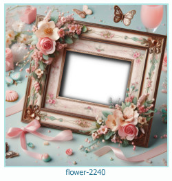 flower photo frame 2240