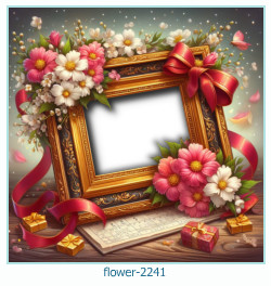 flower photo frame 2241