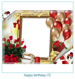 frames happy birthday 73